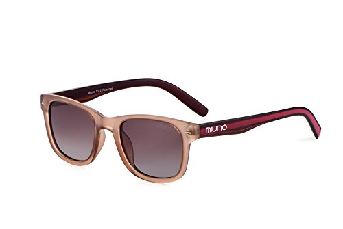 Miuno® Sonnenbrille Polarisiert Polarized Unisex Herren Damen 1012 (Braun) Cover