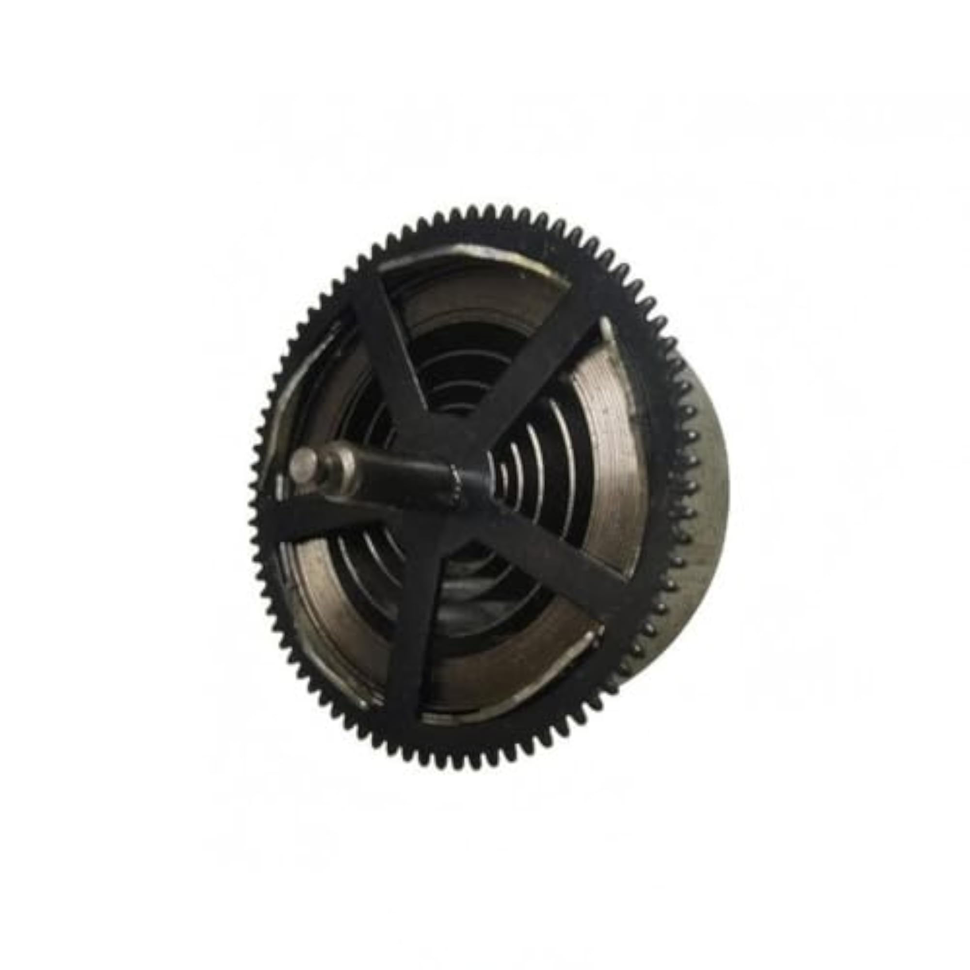 Brass-Colored Mechanical Clock Mainspring Assembly Spare Part