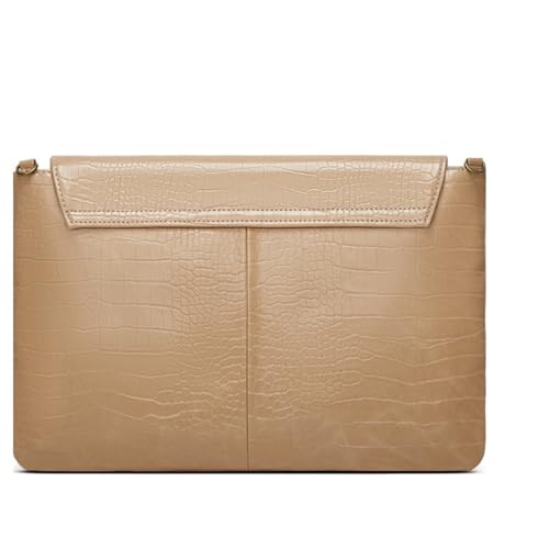 Image of Women Classic Crocodile Pattern Faux Leather Clutch Purse Oversized Female Shoulder Bag Messenger Handbag