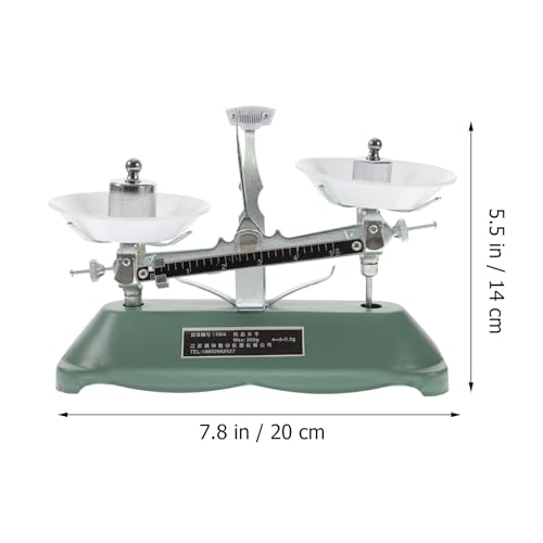 Balance de laboratoire mécanique de précision 0,2 G avec poids