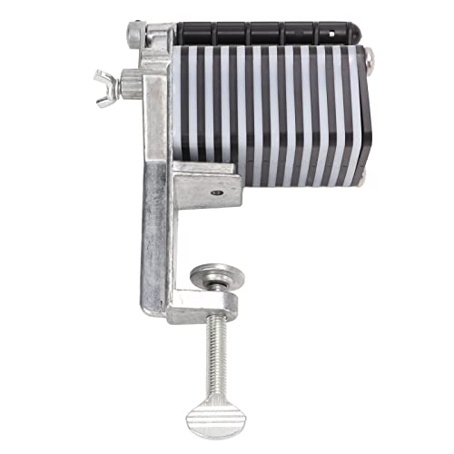 Ailao Cortador de Encaje de Mesa de Cuero, Herramienta de Corte de Encaje de Escritorio de Cuero de Alimentación Manual para Cinturones de Tira de Trenzado de Flecos Encaje