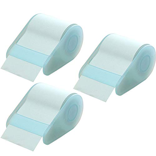 Millya Full Adhesive Super Sticky Notes Tearable Memo Pad Self-Stick Scratchpad,8M Per Roll,3 Rolls/Pack