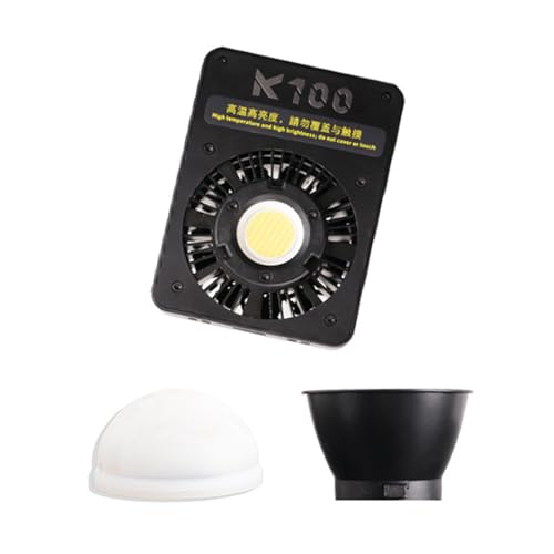 Lumière de photographie portable projecteur studio extérieur 100W pour vidéo de nuit