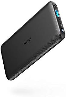 Anker PowerCore Lite 10000mAh, USB-C Input (Only), High Capacity Portable Charger, Slim