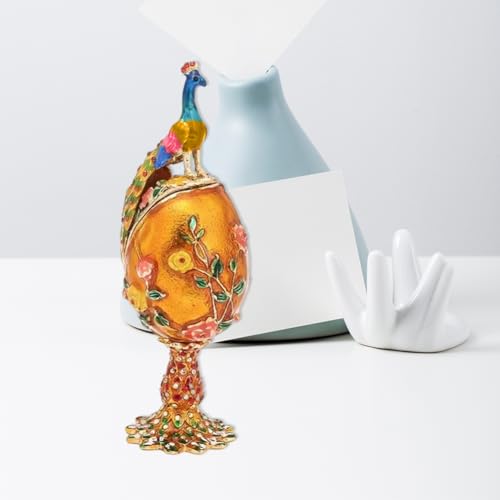 Boîte à bijoux œuf contre la perte de petits objets et bibelots - 4
