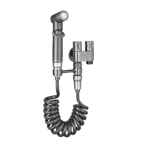 Accessoires de toilette avec buse de pomme de douche et valve d'angle G1/2