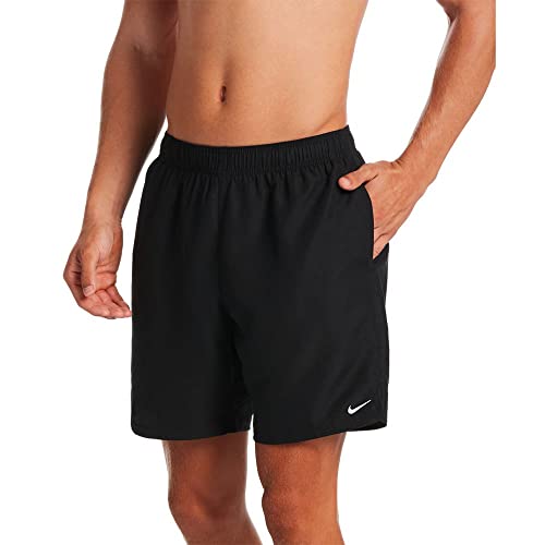 Nike 7 Volley Badeshorts für Herren, Schwarz, XL
