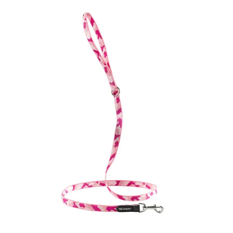 TRE PONTI GUINZAGLIO CLASSICO (MIMETICO ROSA)