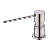 Sink Soap Dispensers, EKRTE Brass Commercial Kitchen Soap Dispenser Liquid Lotion Dish Dispenser Bui