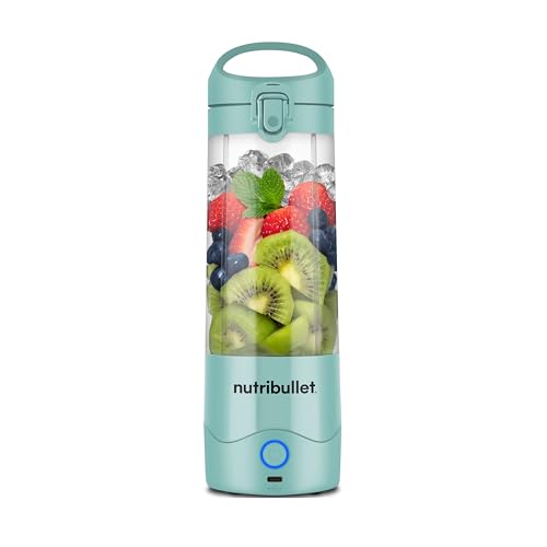 nutribullet Portable - Batidora Portátil de 475 Ml Azul Claro