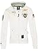 Produktbild Geographical Norway Herren Hoodie Jacke Faero Special, Weiß, 3XL