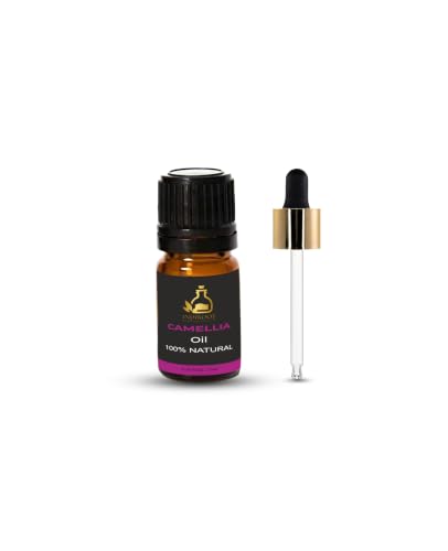 Image of Camellia (Camellia Japonica) Oil | Pure & Natural Carrier Oil for Skincare, Hair Care & Massage - 5 ml /0.17 fl oz