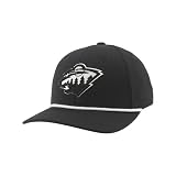 Minnesota Wild NHL Officially Licensed Rope Hat Snapback Backspin Contrast