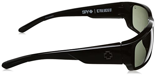 Spy Optic Caliber Shield Sunglasses, Black/Happy Gray/Green, 59 Mm #TOP2
