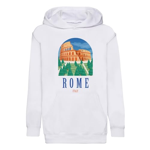 Sweat premium enfant Colisée de Rome avec finitions soignées