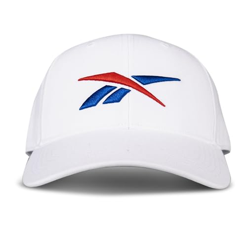 Image of Reebok Vector Baseball Hat | Snapback | Six Panel | Casual | Everyday | Sun Protection | Lightweight | Breathable