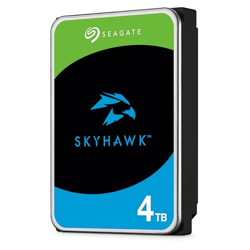 Image of Seagate Skyhawk 4TB Video Internal Hard Drive HDD-3.5 Inch SATA 6Gb /s 64MB Cache for DVR NVR Security Camera System with Drive Health Management&in-House Rescue Services (ST4000VXZ16 /016),(Pack of 10)