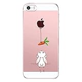 ✅ iPhone SE/5S/5 Hülle Unglaublich dünn | Diese iPhone se schutzhülle hauchdünn und durch das transparente Material wird die Optik des iPhone SE 5 5S in all ihrer Eleganz gewahrt.