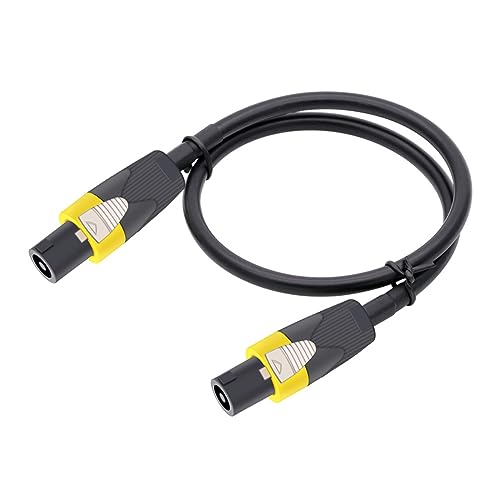 Câble d'alimentation ca jaune de 3m pour brancher vos appareils 250V 20A