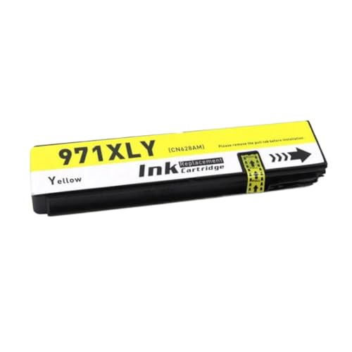 Cartouche 970XL 971XL compatible OfficeJet Pro X576dw X476dw encre jaune haute capacité