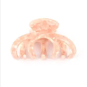 Pink No-slip Good High Grasp Hair Claw Clip Acetate Hair Claw 1 Piece