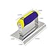 Ieron Winkelkelle aus Edelstahl, Verputzwerkzeug, Wandreparaturwerkzeug, Beton-Handtrimmer, Betontrimmer mit gebogenem Ende, Zementtrimmer, Bauhelfer