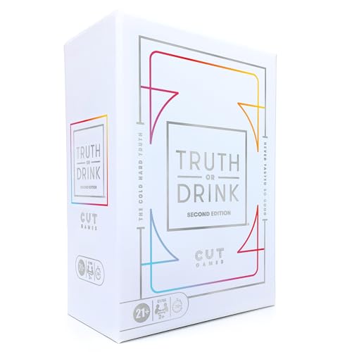 Truth or Drink Party Game by Cut I As Seen on TikTok, YouTube, and Snapchat | 410 Hilarious...