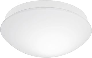 Eglo 97531 Bari, Lámpara de techo de plástico, color blanco