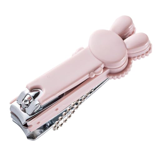 CHICAMPERA つめきりばさみ 小さな爪切り ネイル用品 足の爪用サイド爪切り キーホルダー爪切り 強いネイルクリッパー な爪切り 女性用爪切り 炭素鋼、ABS ピンク