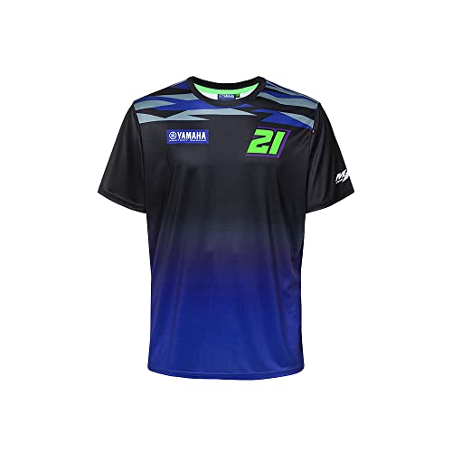 T-Shirt Franco Morbidelli Yamaha col rond confortable en coton