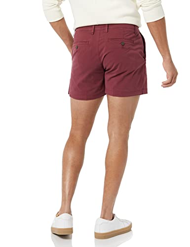 Image of Amazon Essentials Men's Slim-Fit 5 inch Lightweight Comfort Stretch Oxford Cotton Shorts
