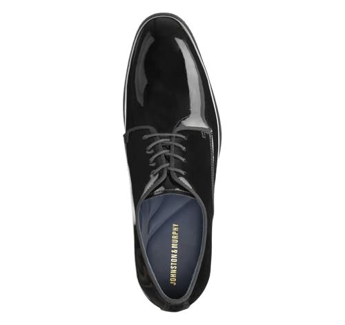 Johnston & Murphy Lewis Plain Toe Dress Shoes for Men – Full-Grain Patent Leather Men’s Shoes, Comfortable Shoes for Men2