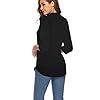CEASIKERY-Womens-34-Sleeve-V-Neck-Tops-Casual-Tunic-Blouse-Loose-Shirt CEASIKERY Women's 3/4 Sleeve V Neck Tops Casual Tunic Blouse Loose Shirt
