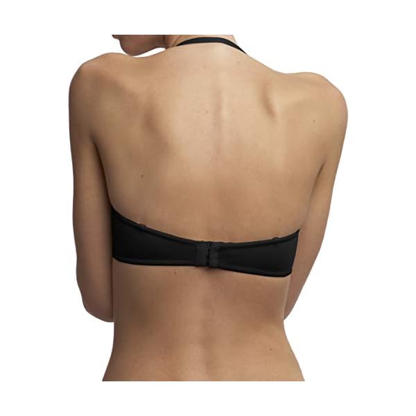 Natori-Womens-Reflex-Strapless-Convertible-with-Bump-Contour-Bra Natori Women's Reflex Strapless Bra with Bump and Removable Straps 774495 Black
