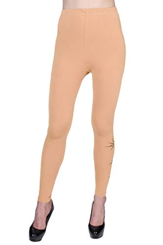 Image of Plus Size Printed Ankle Length Leggings for Women