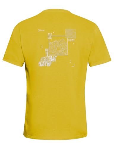 Jack Wolfskin Herren Vonnan Graphic M T-Shirt, Peak Trail Chartreuse, 3XL EU – Ansicht 5