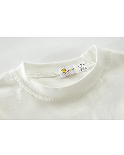 3rd Birthday Outfits for Toddler Girls 3 Birthday Shirts Ruffle Long Sleeve Dinosaur Butterfly Mermaid Tee Tops3