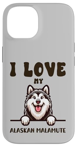 I Love My Alaskan Malamute 킢 X}zP[X iPhone 14 p