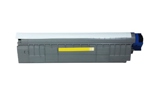 Toner jaune OKI C8600 haute capacité 6000 pages nettes