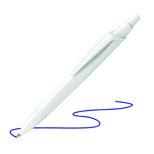 Stylo bille rechargeable Schneider RECO blanc pour vos réunions - 7
