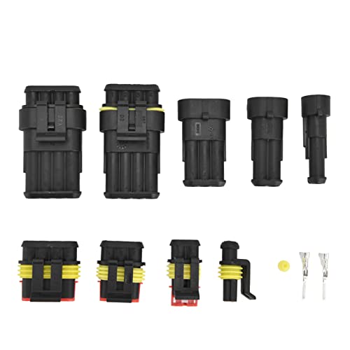 Kit de enchufe de conector de cable surtido automotriz impermeable 2
