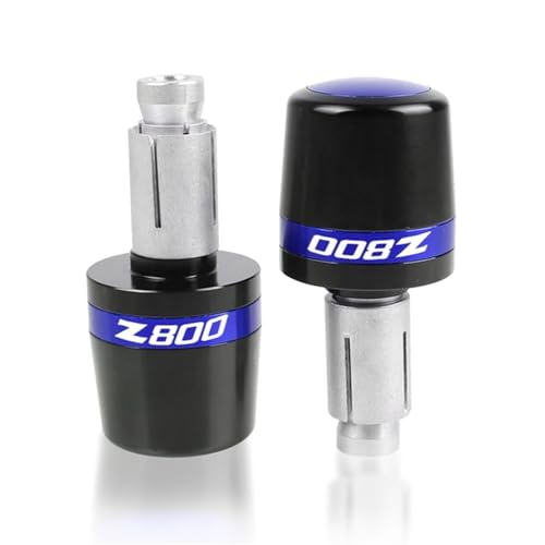 XIAOYANparts Für Kawasaki Z800 2016 2017 Z 800 2013 2014 2015 Motorrad Gewicht Lenker Griffe Kappe Stecker Hand End Kappe(BLAU)