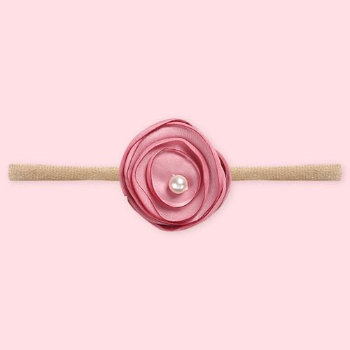 Image of POLKA TOTS Baby Hairbands for Kids Girl | Cute Stretchable Hair Bands for Baby Girls | Kids Hair Accessories | Elastic Infant Hairband | Toddler Hair Clips (Pack of 5)
