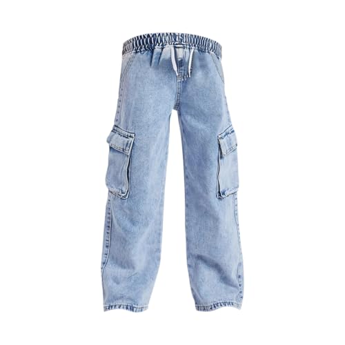 Baggy Cargo Pants Jungen - Streetwear Hip Hop Hose Vintage Style 165-175cm