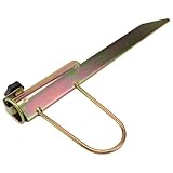 Support de parasol : votre parasol de plage beaucoup moins de risques de tomber ou de s'envoler si vous le fixez dans le sable grâce à cet ancrage pour parasol de plage et ce support extérieur pour parasol de terrasse