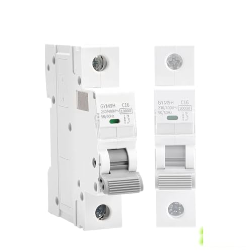 MCB disjoncteur courbe C 32A 10KA monophasé 220V pour tableau modulaire et circuit de chauffage