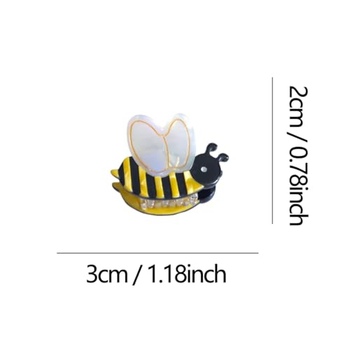 Pinzas para cabello de acetato pack de 2 miniatura 2
