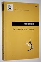 Boccaccio on Poetry: Being the Preface and the Fourteenth and Fifteenth Books of Boccaccio's Genealogia Deorum Gentilium B003TGO2DI Book Cover
