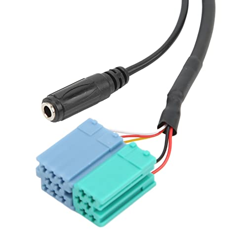 Yosoo Health Gear Bluetooth-Audio-Adapterkabel, Auto-Wireless-Audio-AUX-Eingangsadapterkabel Bluetooth 5.0 mit Mikrofon-Ersatz für