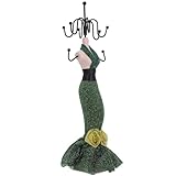 CALLARON Expositor de Joyas Estilo Princesa Europeo Diseño Multifuncional y Amplio Espacio, Soporte para Anillos y Pendientes Adecuado para Decoración del Hogar